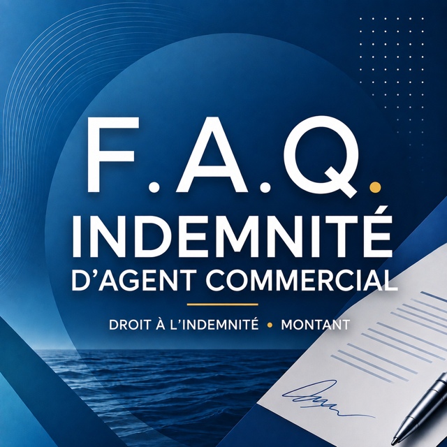 L’indemnité d’agent commercial : droit à l’indemnité, montant